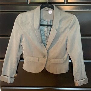 H&M Gray Blazer Size 4